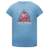 Meisjes T-Shirt Conchita van Retour in de kleur Bleached Blue in maat 170/176.