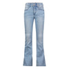 Meisjes Jeans Anouk Flared Fit van Retour in de kleur Light Blue Denim in maat 164.