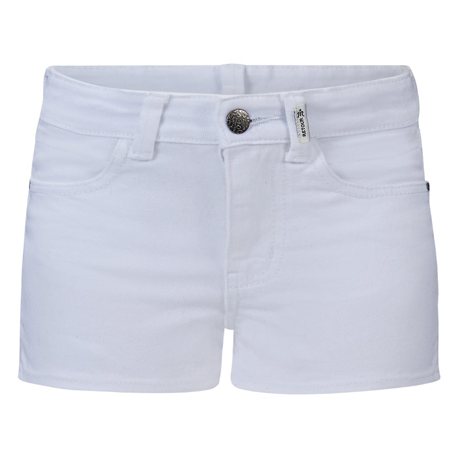 Retour Jeansshorts Tiarra White