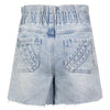 Meisjes Jeansshorts Valentina van Retour in de kleur Bleached Blue Denim in maat 170/176.
