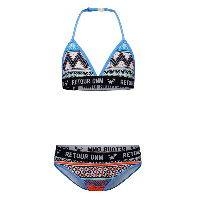 Meisjes Bikini Zelda van Retour in de kleur Lavender Blue in maat 170/176.