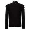 Retour Ribtop longsleeve Yara black
