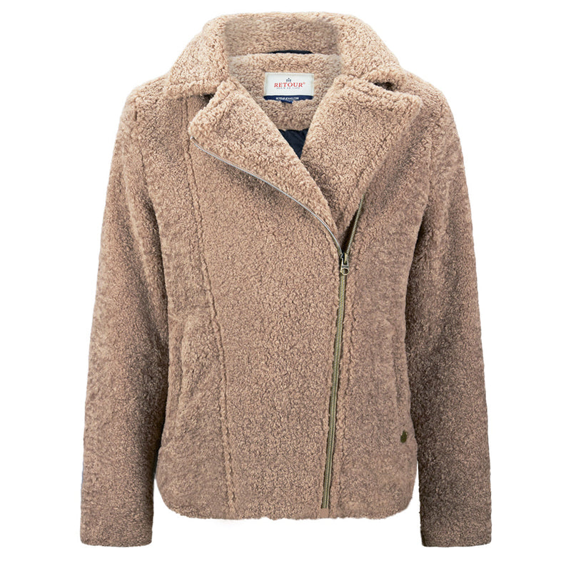 Meisjes Jacket Kim sand van Retour in de kleur sand in maat 158-164.