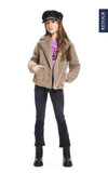 Meisjes Jacket Kim sand van Retour in de kleur sand in maat 158-164.