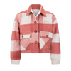 Retour Overshirt check cropped Donna