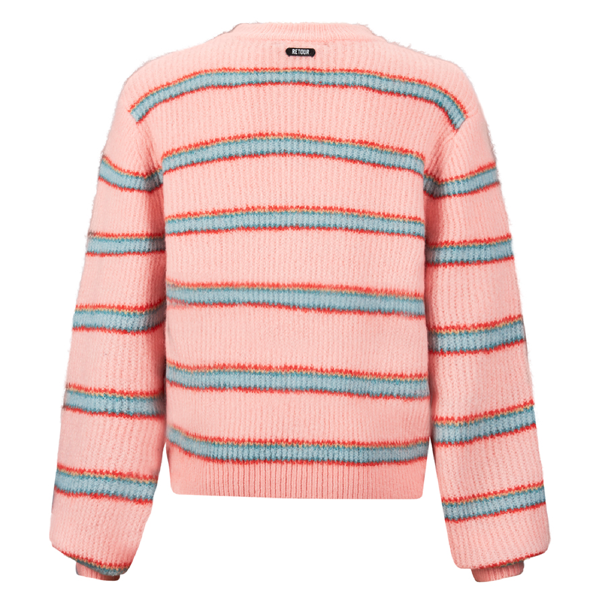 Retour Knitted pullover stripe Kee
