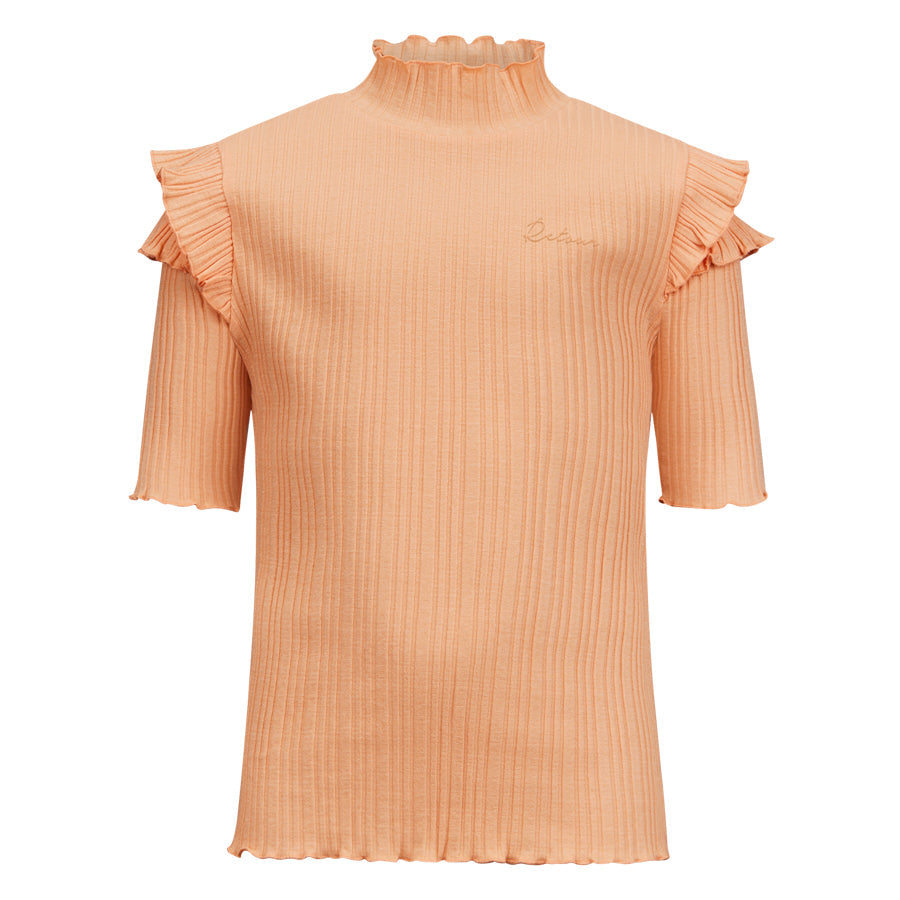 Meisjes T-Shirt Yass van Retour in de kleur light peach in maat 158-164.