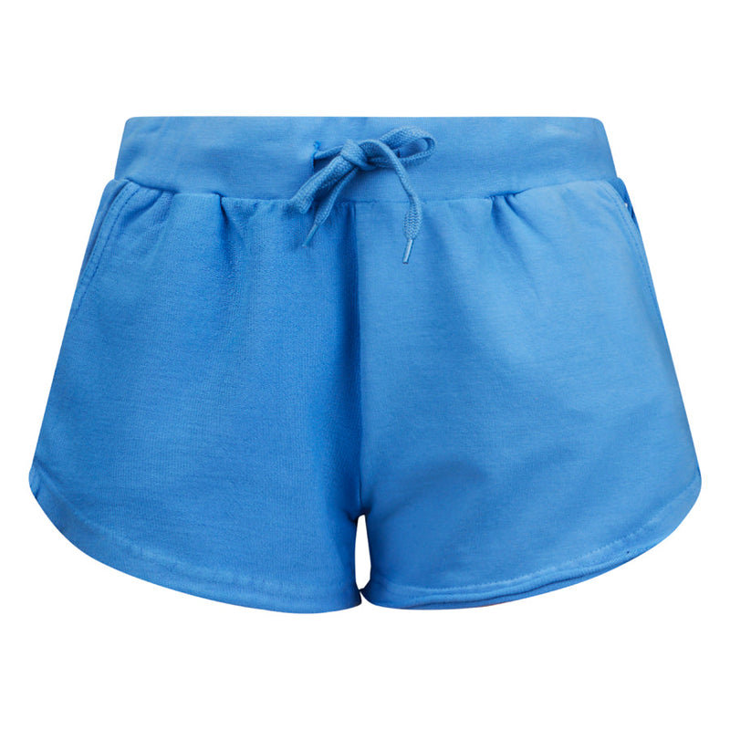 Meisjes Shorts Rosie van Retour in de kleur corn flower blue in maat 158-164.