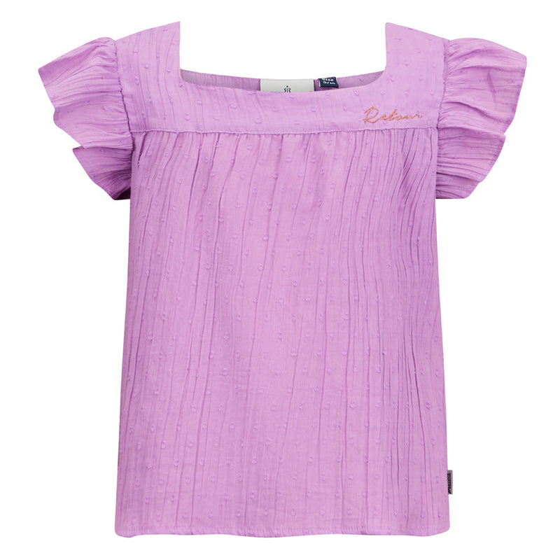 Meisjes Blouse Isla van Retour in de kleur light berry in maat 158-164.