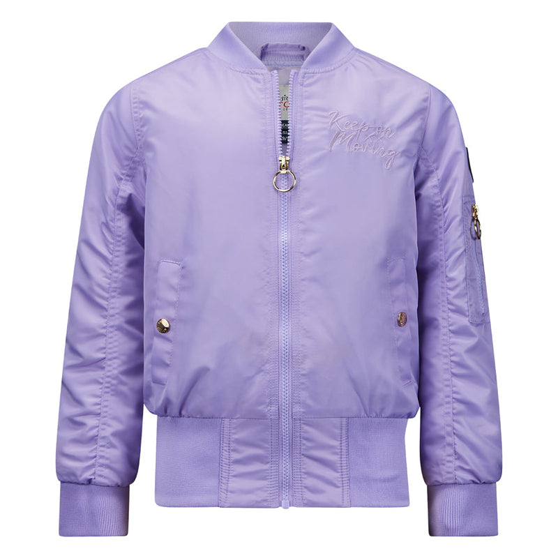 Meisjes Jacket Vivian van Retour in de kleur lilac in maat 146-152.