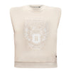 Meisjes Sweater June van Retour in de kleur light beige in maat 158-164.