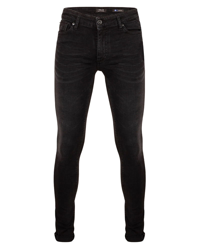 Rellix Jeans Xyan Skinny Black Denim