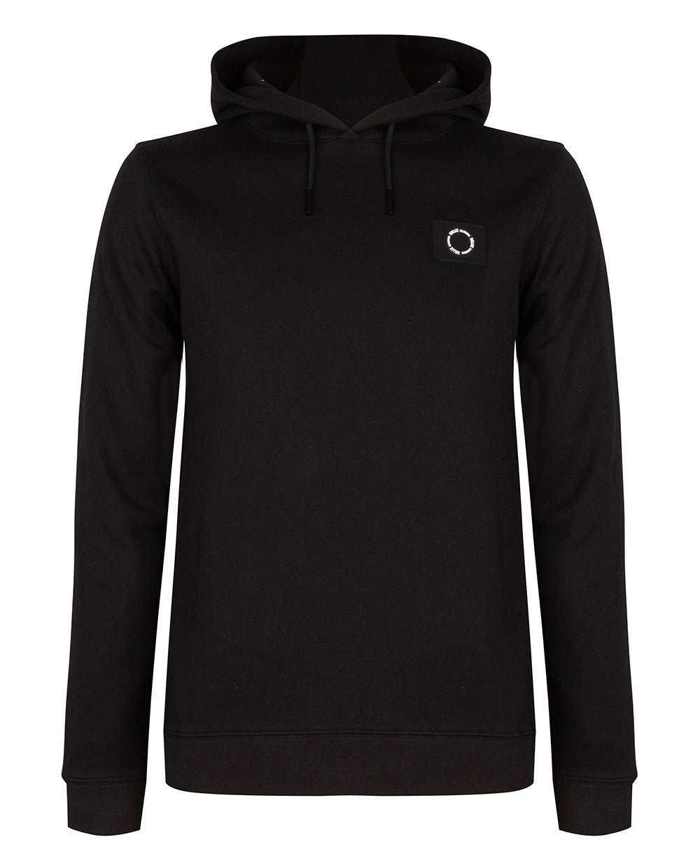 Jongens Hooded Sweat Badge van Rellix in de kleur Black in maat 176.