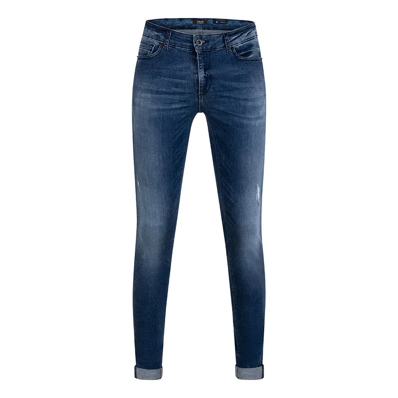 Rellix Jeans Xyan Skinny Used Dark Denim