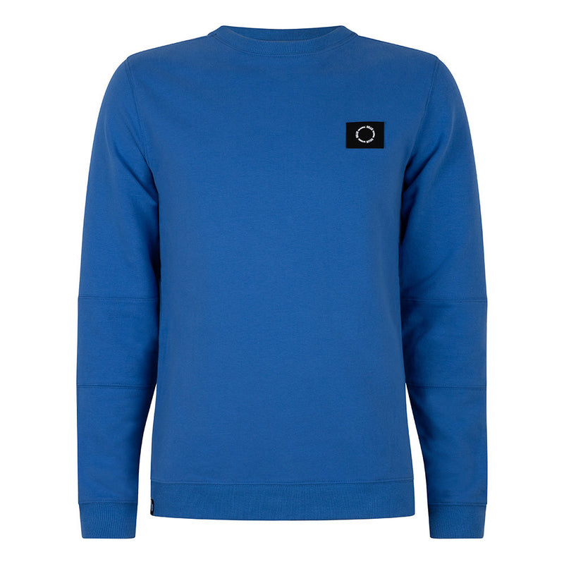 Jongens Crewneck Badge van Rellix in de kleur Sapphire Blue in maat 188.
