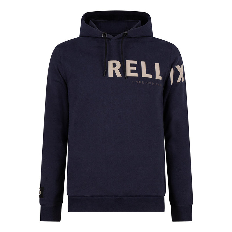 Jongens Hooded Sweater Rellix Original van Rellix in de kleur Navy in maat 188.