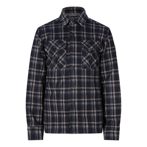 Jongens Shirt Jacket Check van Rellix in de kleur Navy in maat 188.