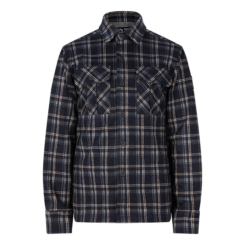 Jongens Shirt Jacket Check van Rellix in de kleur Navy in maat 188.