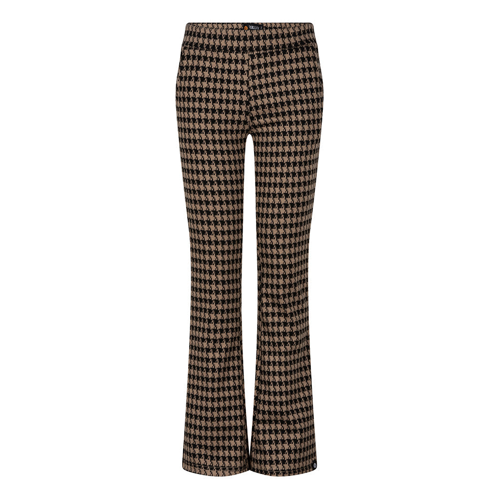 Rellix Fancy Flare Pants Pied De Poule
