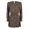 Meisjes Dress Rufffle Aop van Rellix in de kleur Black in maat 176.