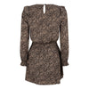 Meisjes Dress Rufffle Aop van Rellix in de kleur Black in maat 176.