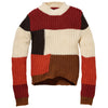 Meisjes Pullover ROANNE W212 van LEVV in de kleur Terra in maat 176.