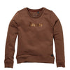 Meisjes Sweater ROELLA W212 van LEVV in de kleur Rust in maat 176.