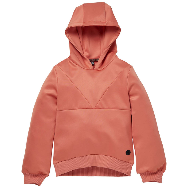 Meisjes Sweater ROMA W212 van LEVV in de kleur Peach Dark in maat 176.