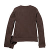 Meisjes Cardigan ROMEE W212 van LEVV in de kleur Brown Dark in maat 176.