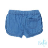 Baby, Blue denim, 86, Feetje,  Short, €15-€20