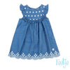 Baby, Blue denim, 86, Feetje,  Jurkje, €20-€30