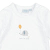 Baby, Wit, 68, Feetje,  Longsleeve, €10-€15