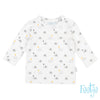 Baby, Wit, 68, Feetje,  Longsleeve, €10-€15