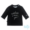 Baby, Zwart, 68, Feetje,  Longsleeve, €10-€15