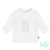 Baby, Wit, 68, Feetje,  Longsleeve, €10-€15
