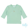 Baby, Mint, 68, Feetje,  Longsleeve, €10-€15