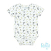 Baby, Wit, 68, Feetje,  Wikkelromper, €10-€15
