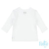 Baby, Wit, 68, Feetje,  Longsleeve, €10-€15