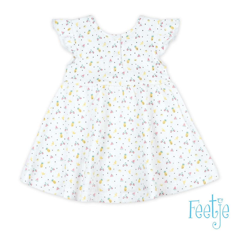 Baby, Wit, 68, Feetje,  Jurk, €15-€20