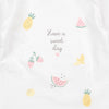 Baby, Wit, 68, Feetje,  Longsleeve, €10-€15
