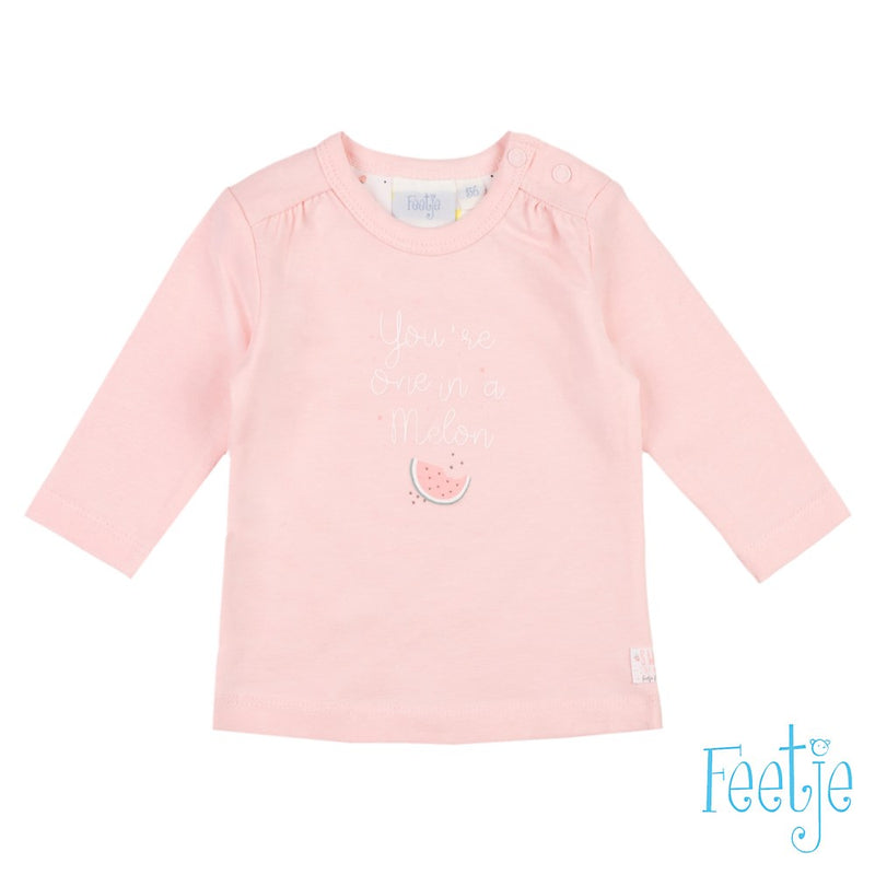 Baby, Roze, 68, Feetje,  Longsleeve, €10-€15