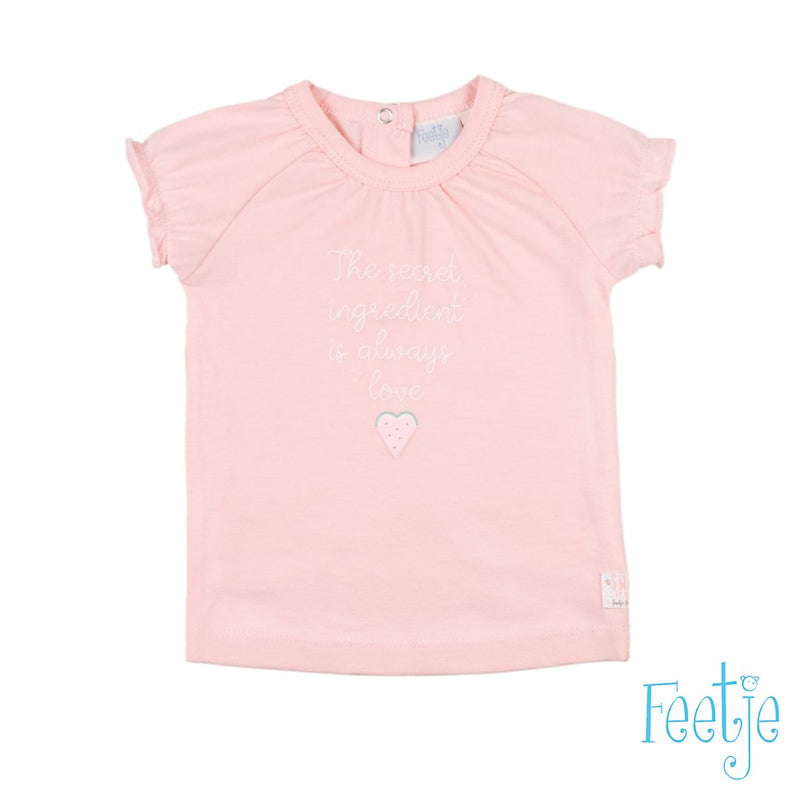 Baby, Roze, 68, Feetje,  T-shirt, €10-€15