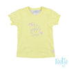 Baby, Geel, 68, Feetje,  T-shirt, €10-€15