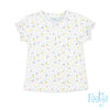 Baby, Wit, 68, Feetje,  T-shirt, €10-€15