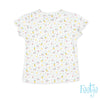 Baby, Wit, 68, Feetje,  T-shirt, €10-€15