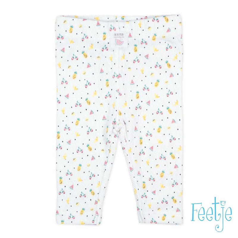 Baby, Wit, 68, Feetje,  Legging, €0-€10