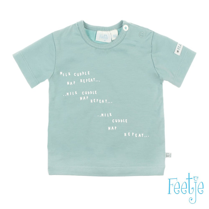Baby, Offwhite, 68, Feetje,  T-shirt, €10-€15