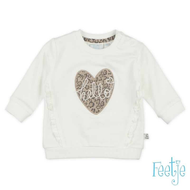 Baby, Offwhite, 86, Feetje,  Sweater, €15-€20