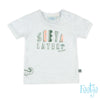 Baby, Wit, 68, Feetje,  T-shirt, €10-€15