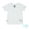Baby, Wit, 68, Feetje,  T-shirt, €10-€15